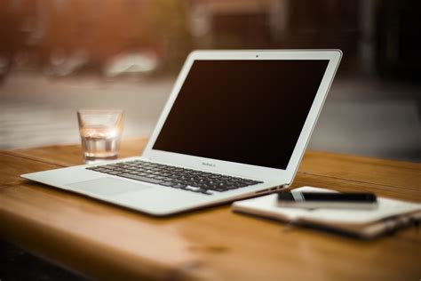 Image of a laptop on a table