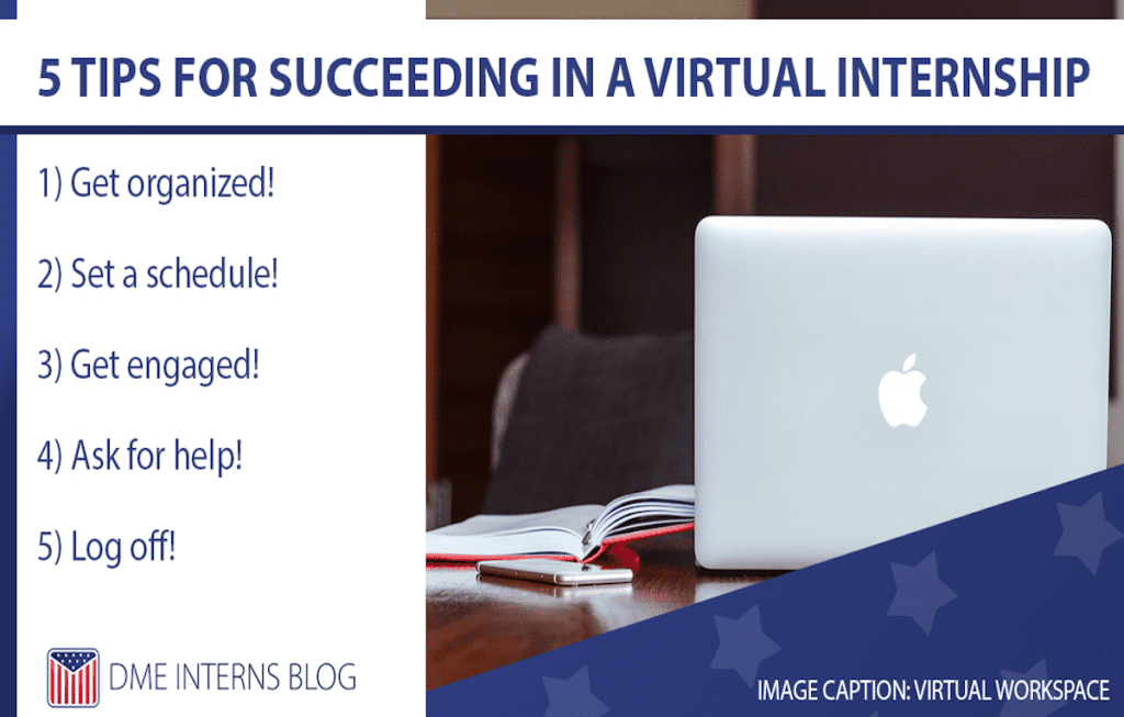 5 tips for succeeding in a virutal internship
