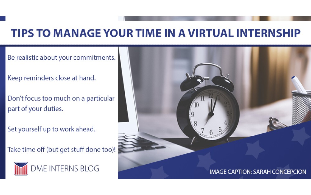 Tips to Manage Your Time In A Virtual Internship