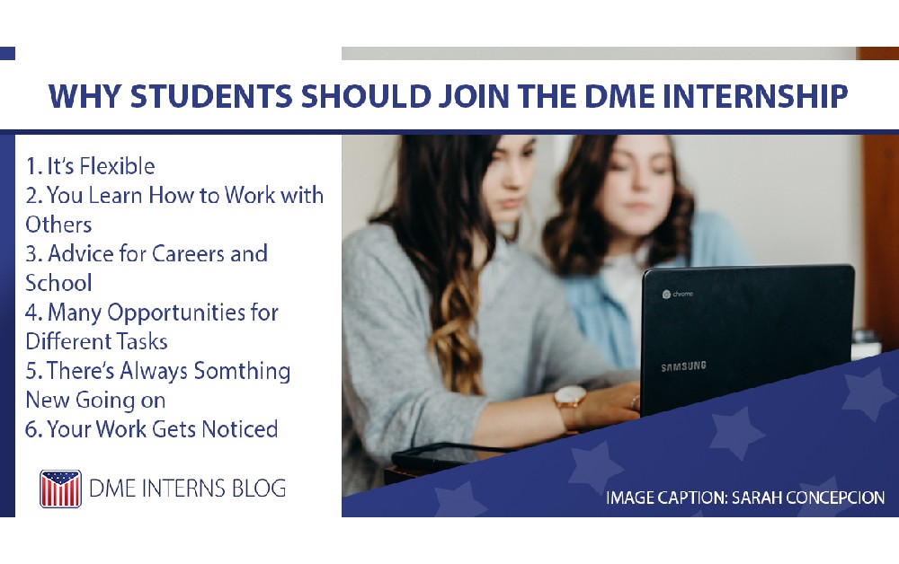 Why Students Should Join the DME Internship