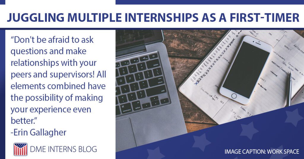 Juggling Multiple internships as a first-timer