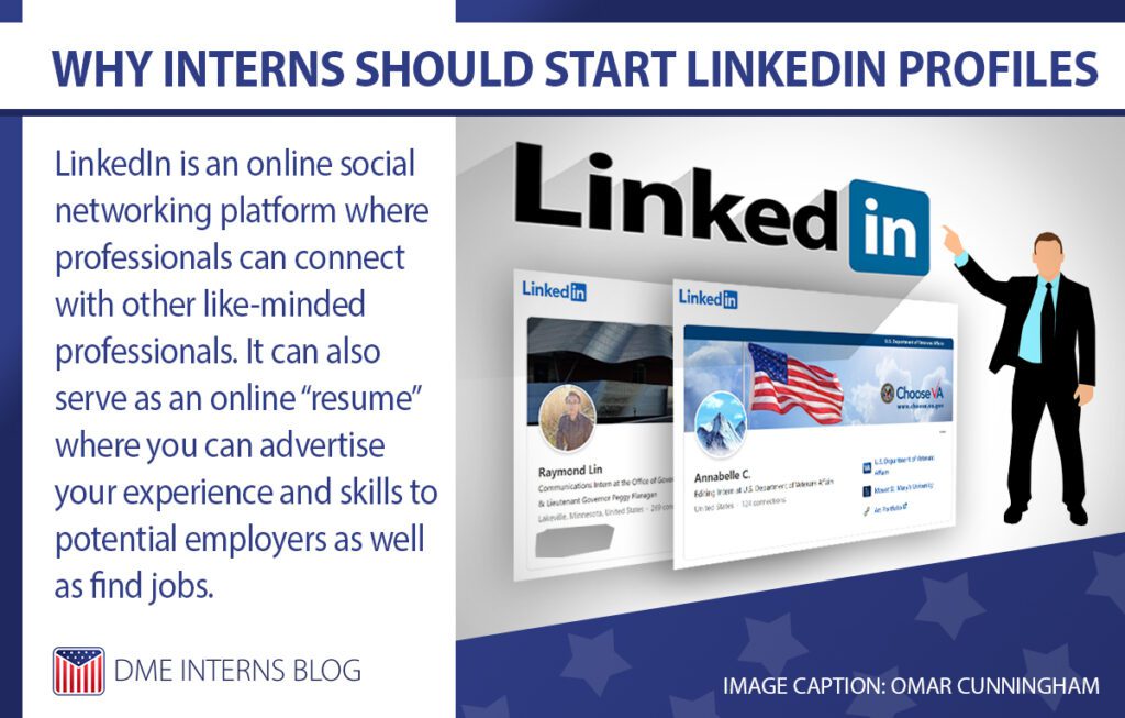 Why interns should start LinkedIn profiles